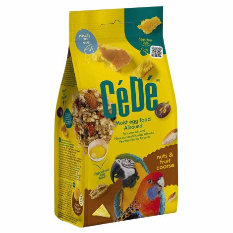 Alimento de ovo com nozes e frutas para aves - CéDé - Quantidade: 200 g
