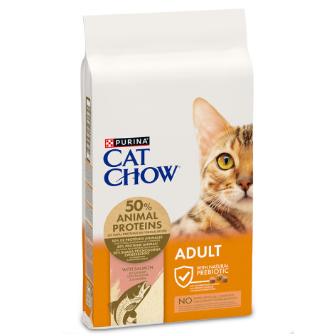 Cat Chow Gato adulto - Salmão - Quantidade: 10 kg