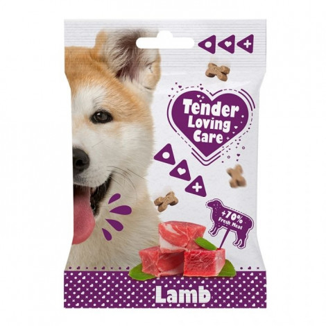 Soft Snacks de cordeiro para cão - Duvo Plus - Quantidade: 100 g