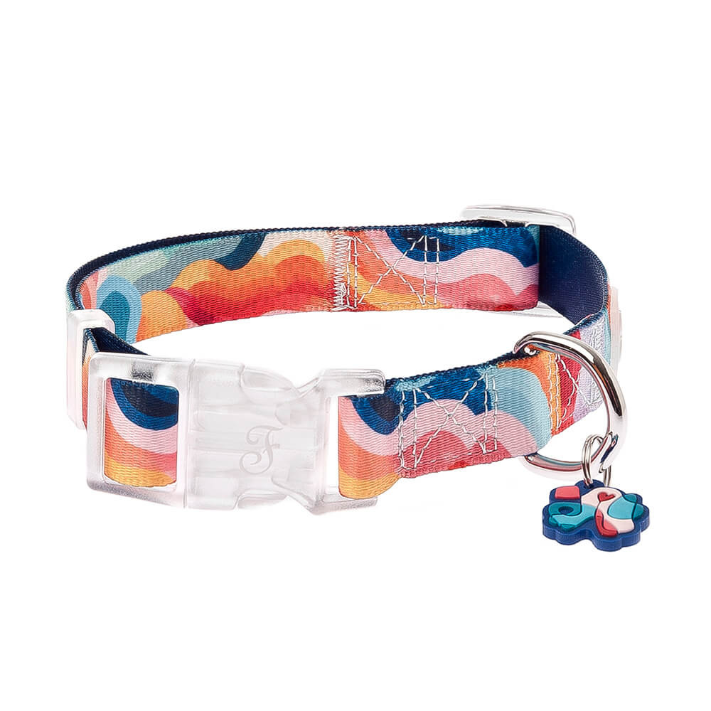 coleira-motif-nuages-para-cao-ferribiella