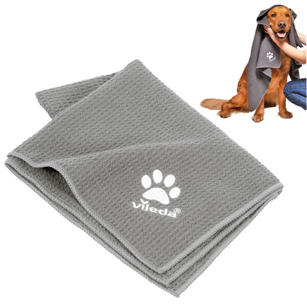 Toalha de microfibra para cães e gatos - Vileda Pet Pro