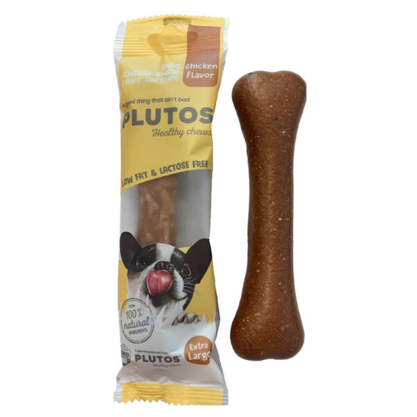 Osso comestível de Frango para cão - Plutos - Tamanho: Extra grande